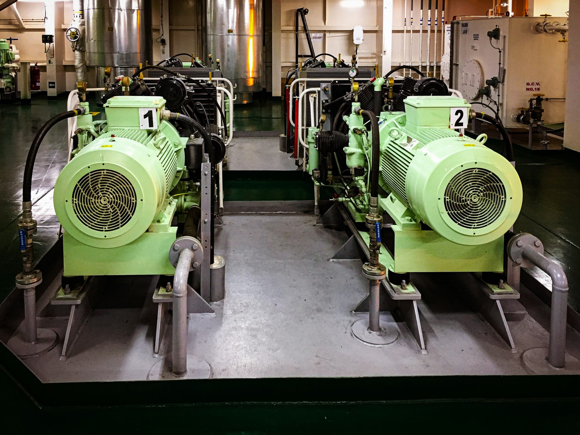 Oil and gas technology control room