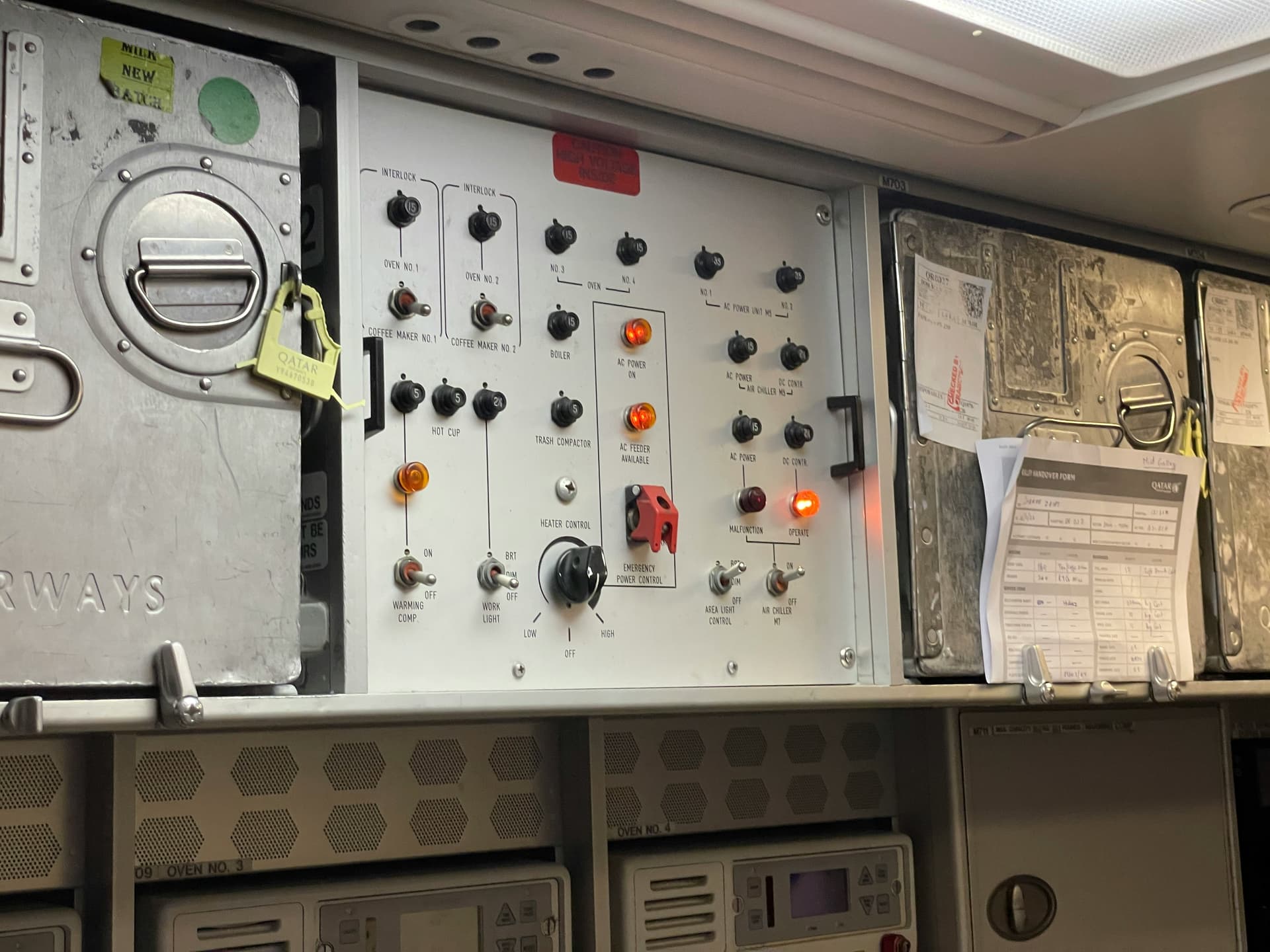 Safety systems on an offshore rig